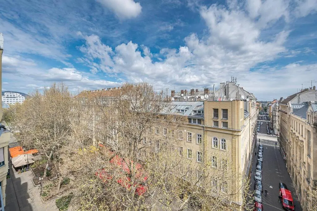 Liszt Ferenc Square Panorama Apt Budapest Hungary